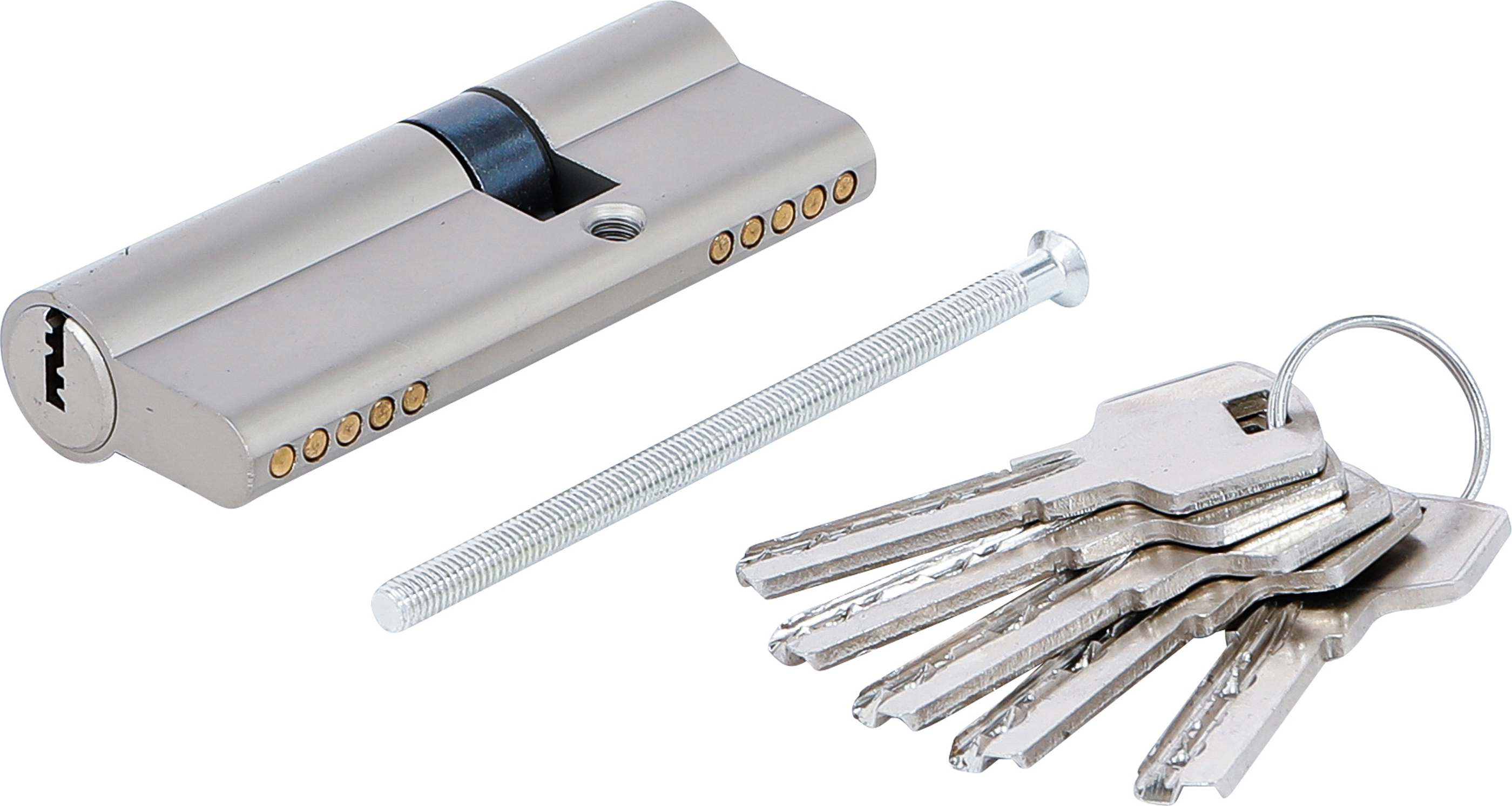 BGS 85239 Sicherheits-Schließzylinder | 80 mm | 30/50 mm