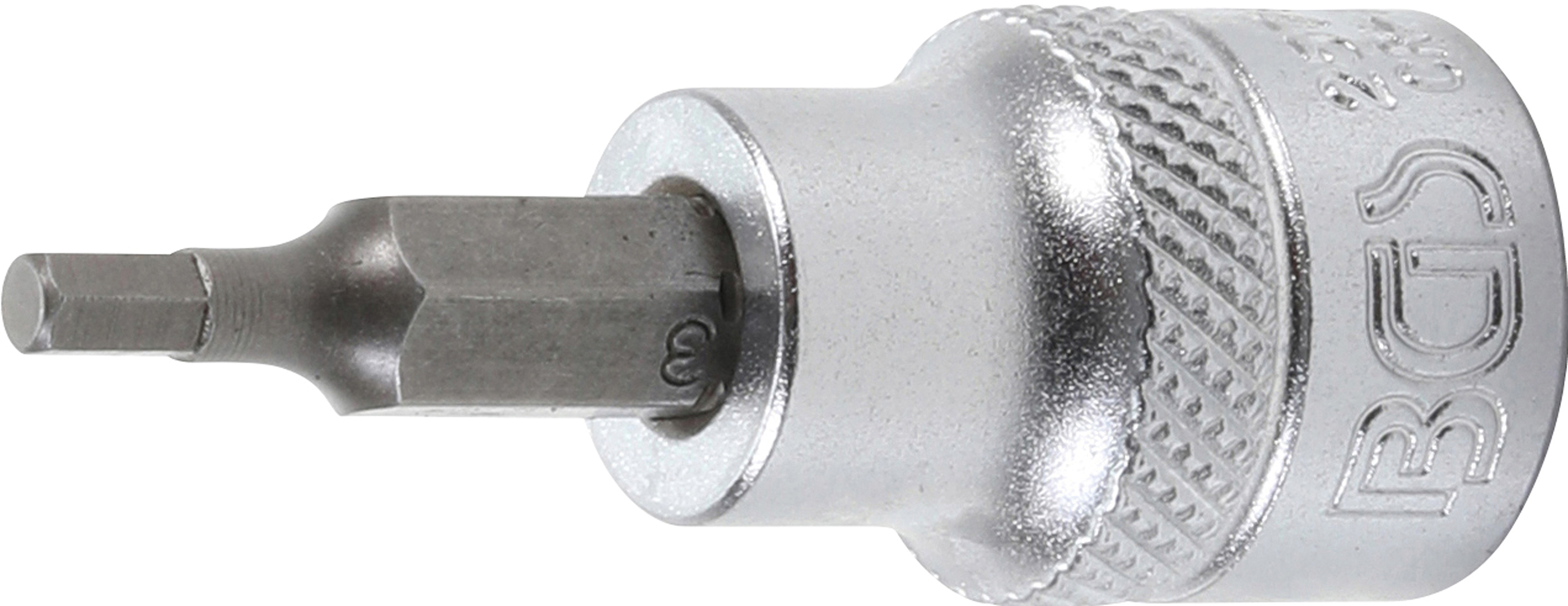 BGS 2576 Bit-Einsatz | Antrieb Innenvierkant 10 mm (3/8") | Innensechskant 3 mm BGS 2576 Bit-Einsatz | Antrieb Innenvierkant 10 mm (3/8") | Innensechskant 3 mm