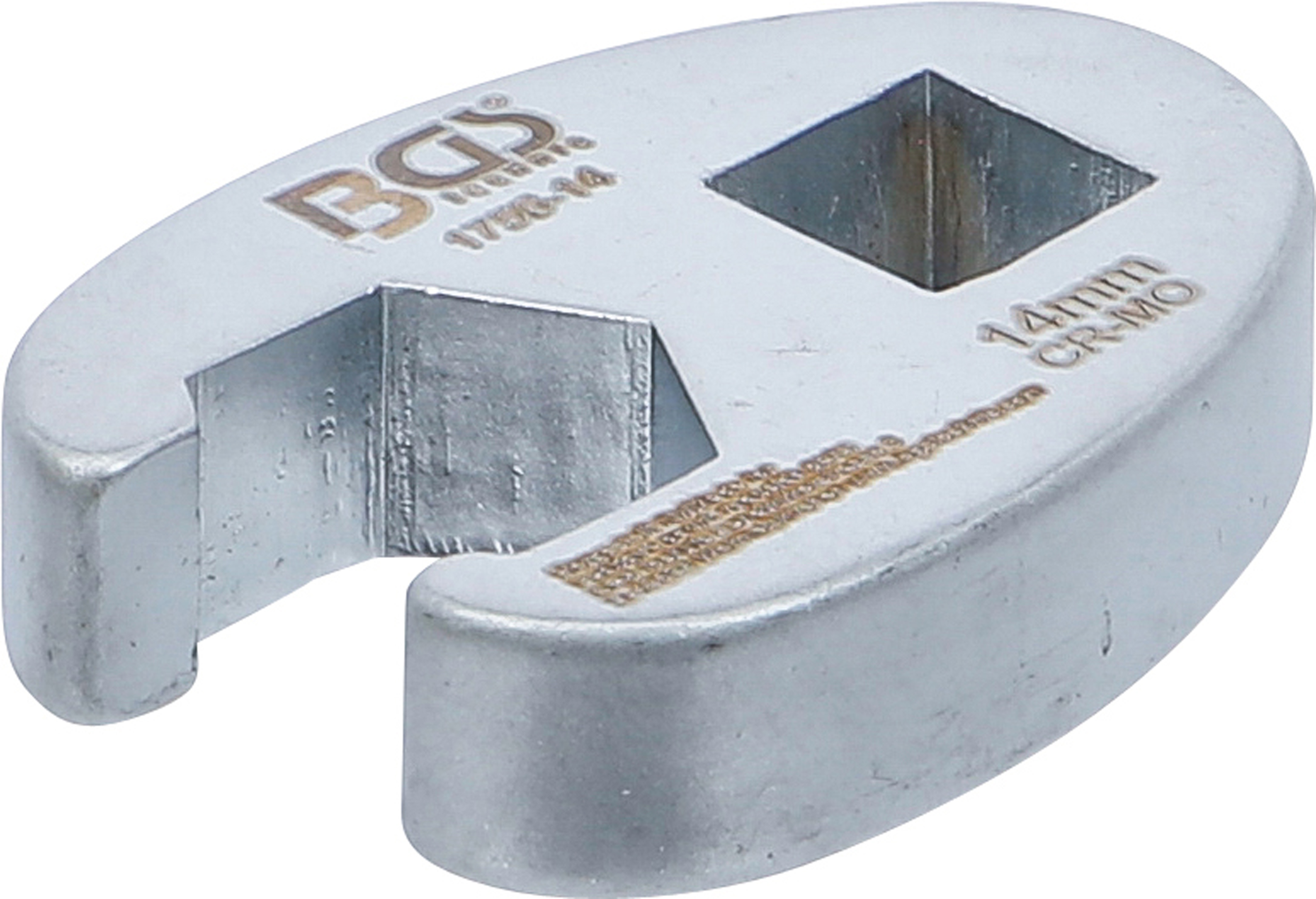 BGS 1756-14 Hahnenfußschlüssel | Antrieb Innenvierkant 10 mm (3/8") | SW 14 mm