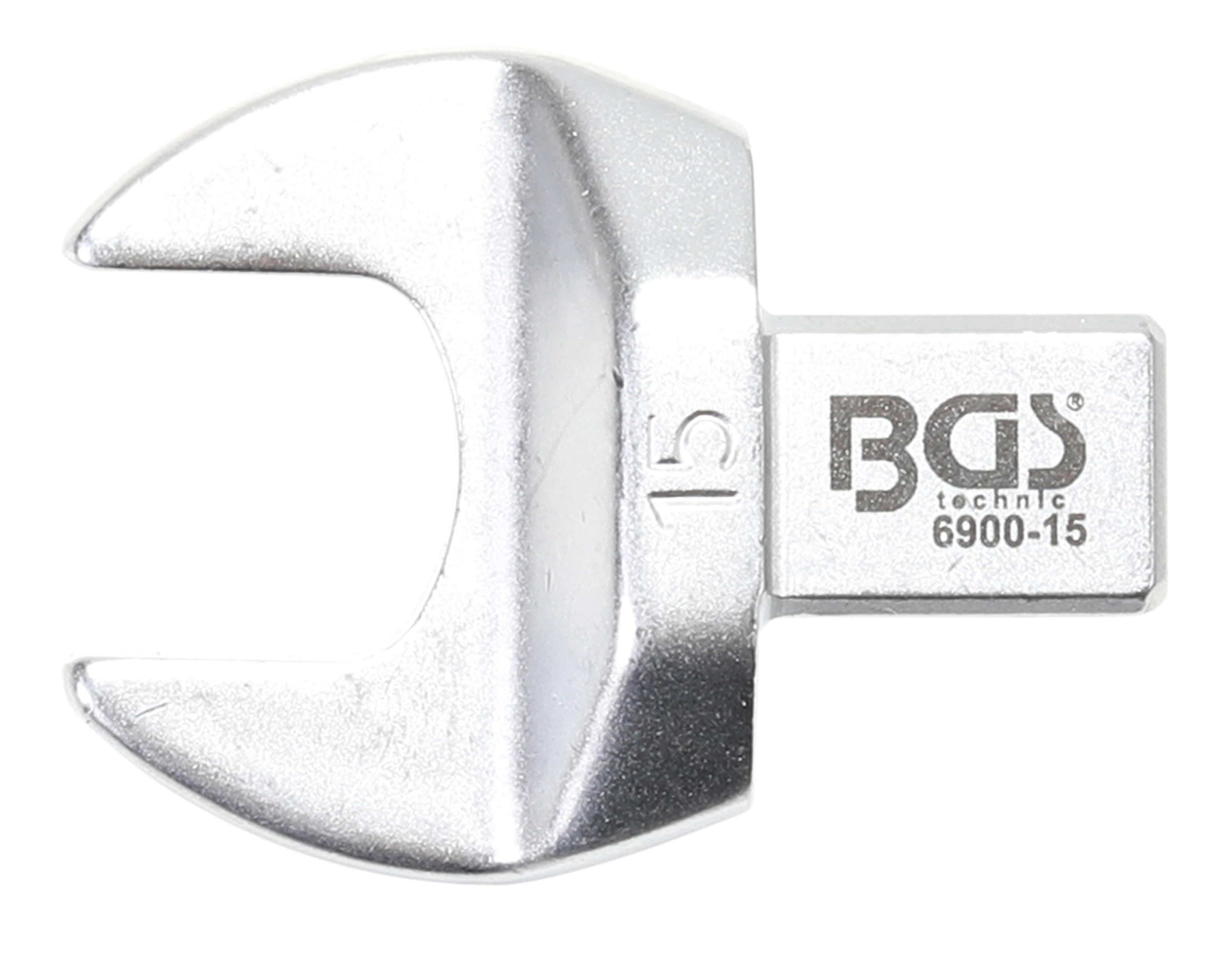BGS 6900-15 Einsteck-Maulschlüssel | 15 mm | Aufnahme 9 x 12 mm