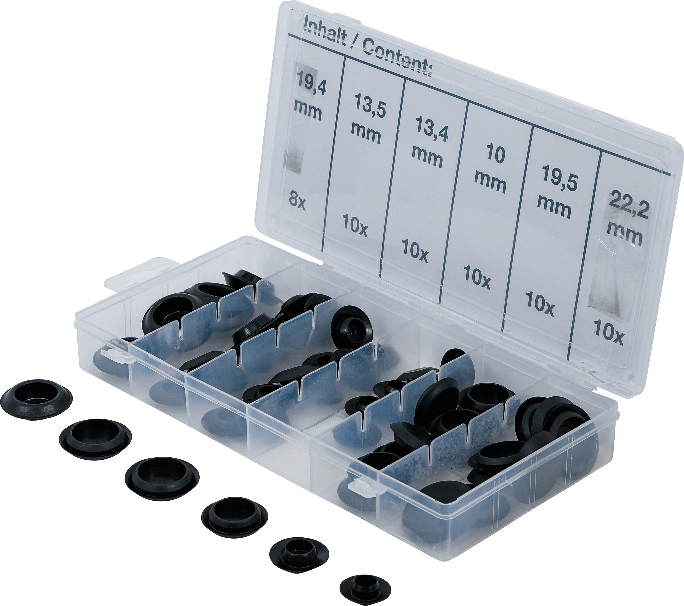 BGS 9406 Kunststoffstopfen-Sortiment | 58-tlg.